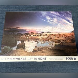 Serengeti puzzle 1000 pieces (used but all pieces intact)
